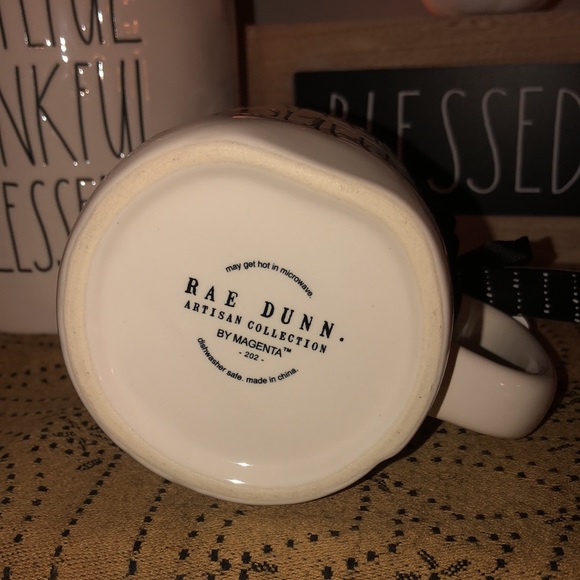 Rae Dunn CAFFEINE QUEEN Mug with Crown Inside - Picture 7 of 8